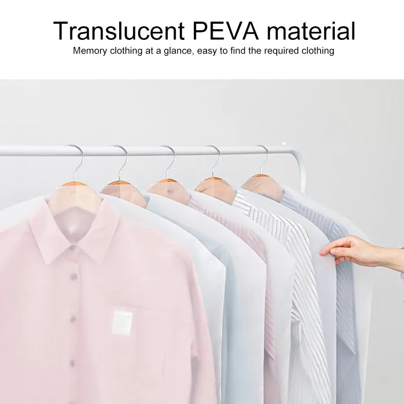 100 Disposable Dust Bags | 60x120cm | Thick PE Material | Transparent
