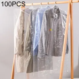 100 Disposable Dust Bags | 60x120cm | Thick PE Material | Transparent