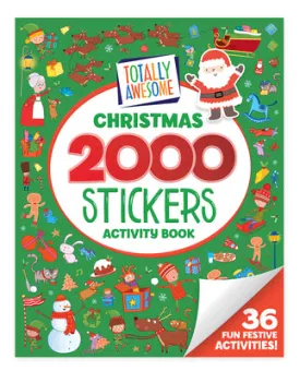 2000 Sticker Christmas Activity Book