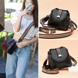 2022 New Arrival Fashion All-match Korean Soft Leather Shoulder Messenger Bag