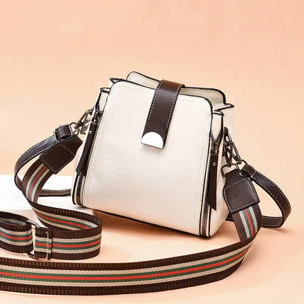 2022 New Arrival Fashion All-match Korean Soft Leather Shoulder Messenger Bag