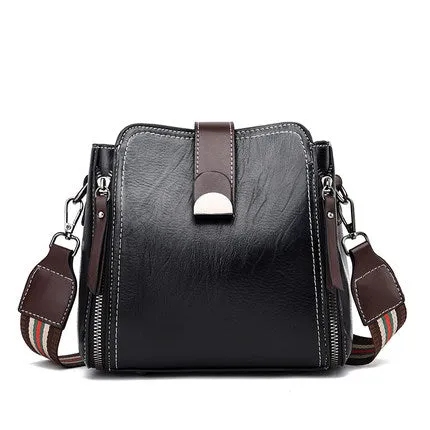 2022 New Arrival Fashion All-match Korean Soft Leather Shoulder Messenger Bag