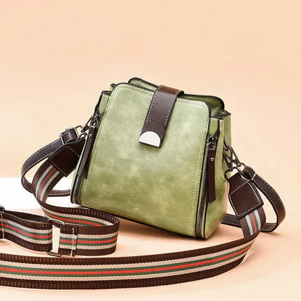 2022 New Arrival Fashion All-match Korean Soft Leather Shoulder Messenger Bag