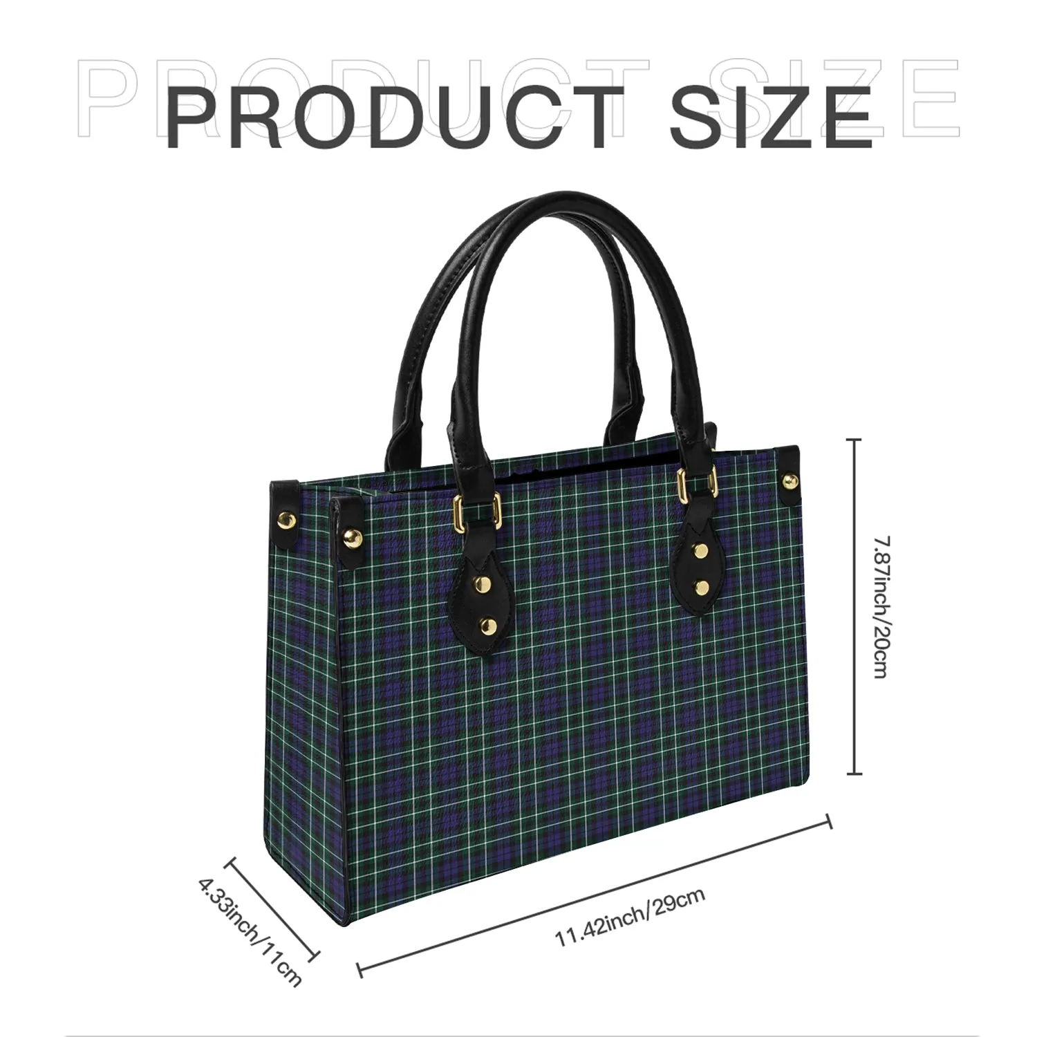 Allardice Tartan Leather Bag