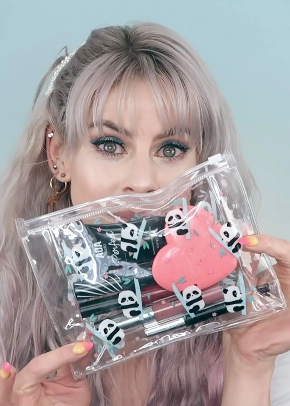 AOA Clear Makeup Pouch - Beauty Kit