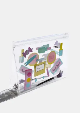 AOA Clear Makeup Pouch - Beauty Kit