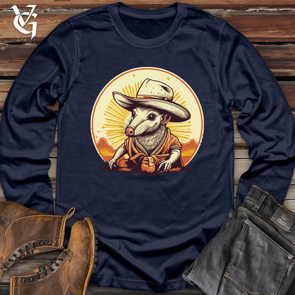 Armadillo Cowboy Outback Tales Softstyle Long Sleeve