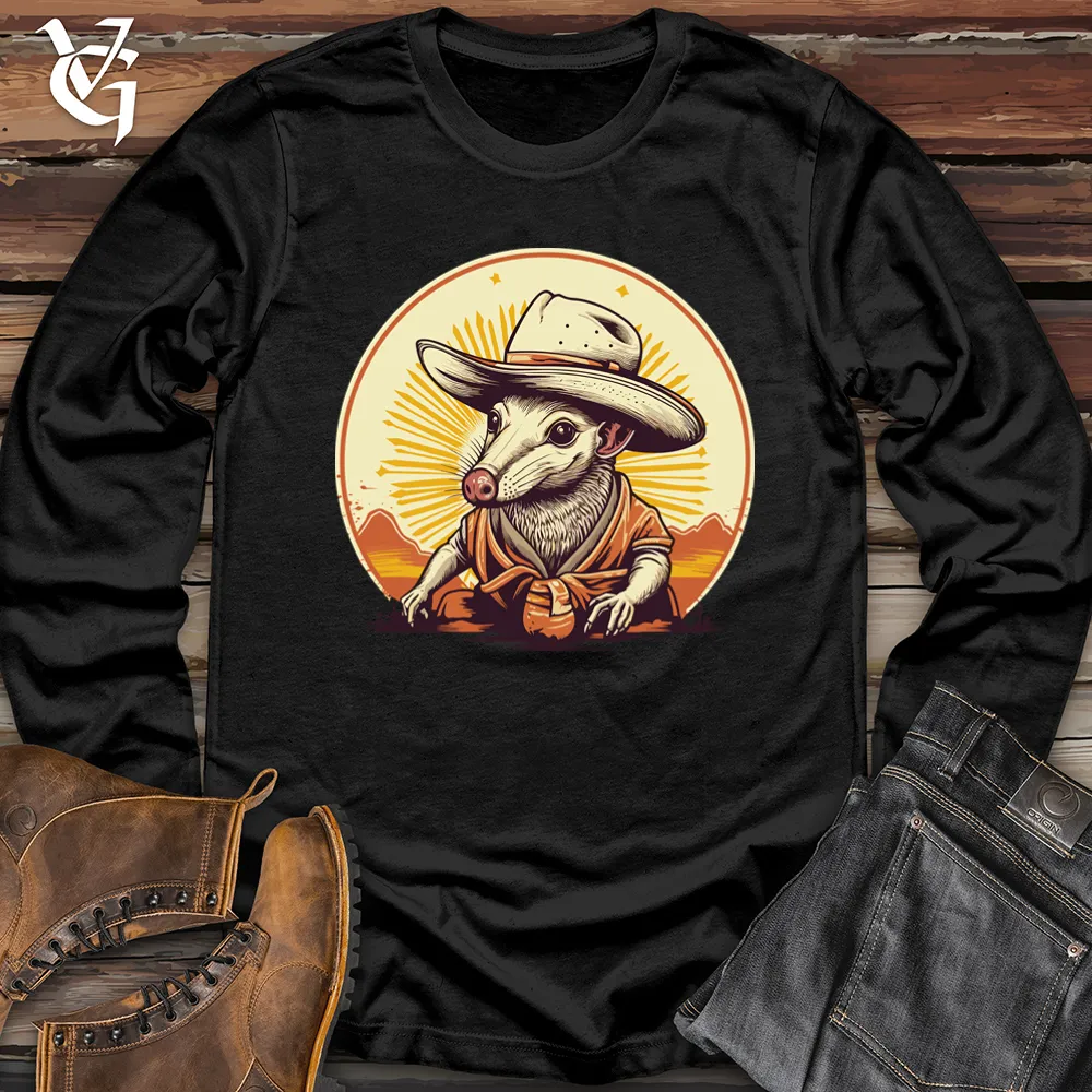 Armadillo Cowboy Outback Tales Softstyle Long Sleeve