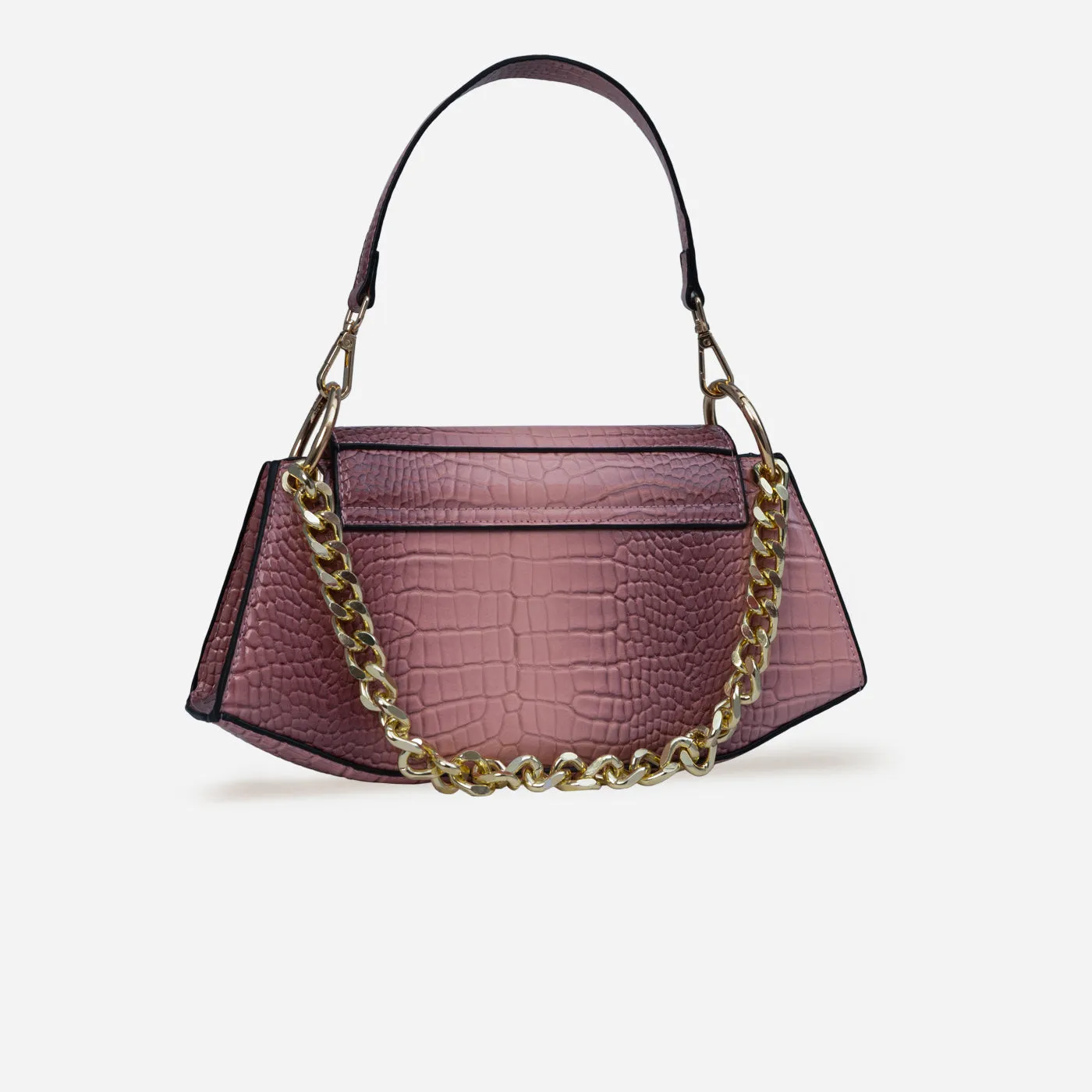 Bamboo Croc Shoulder Gerald Bags
