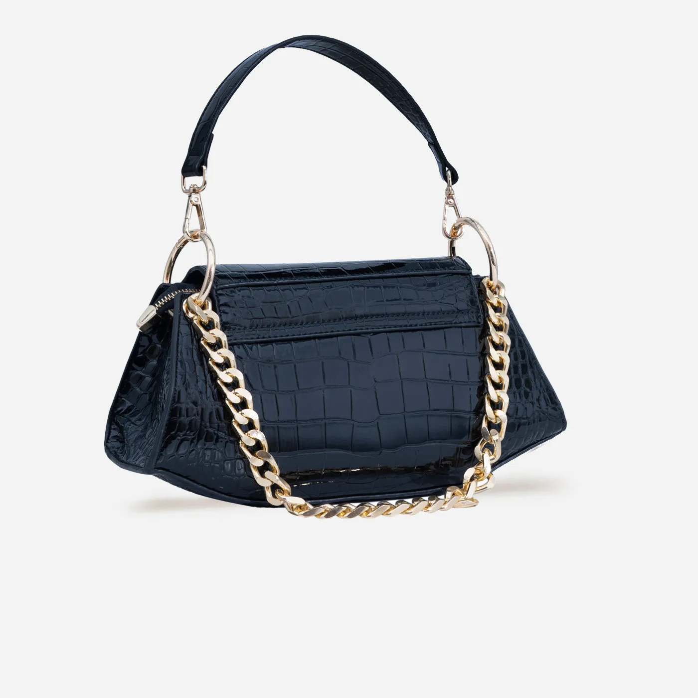 Bamboo Croc Shoulder Gerald Bags