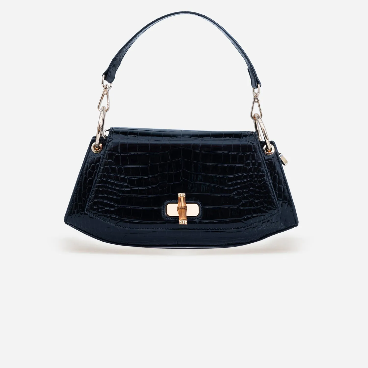 Bamboo Croc Shoulder Gerald Bags