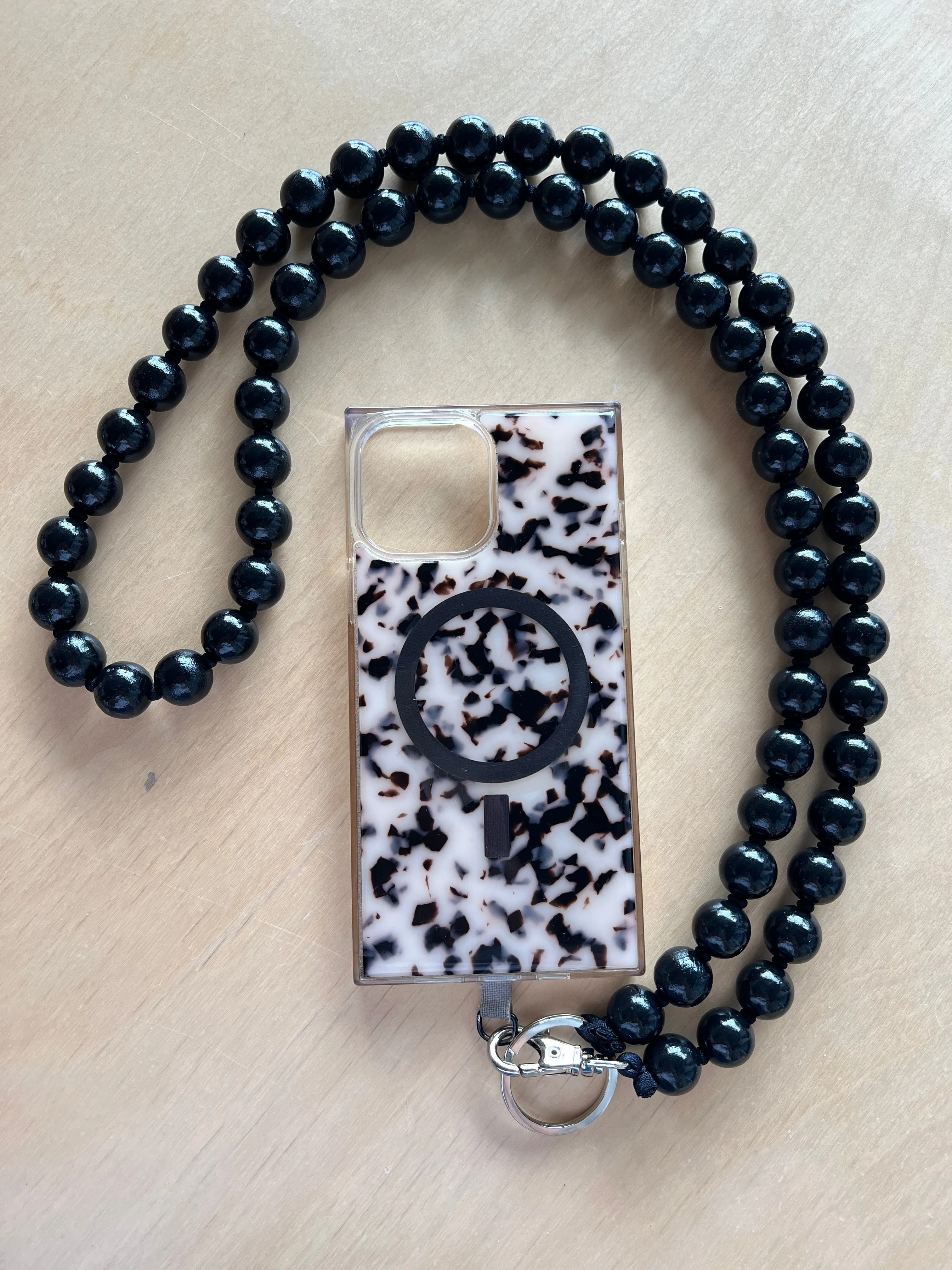 Big Perlen Phone Necklace | Ina Siefart