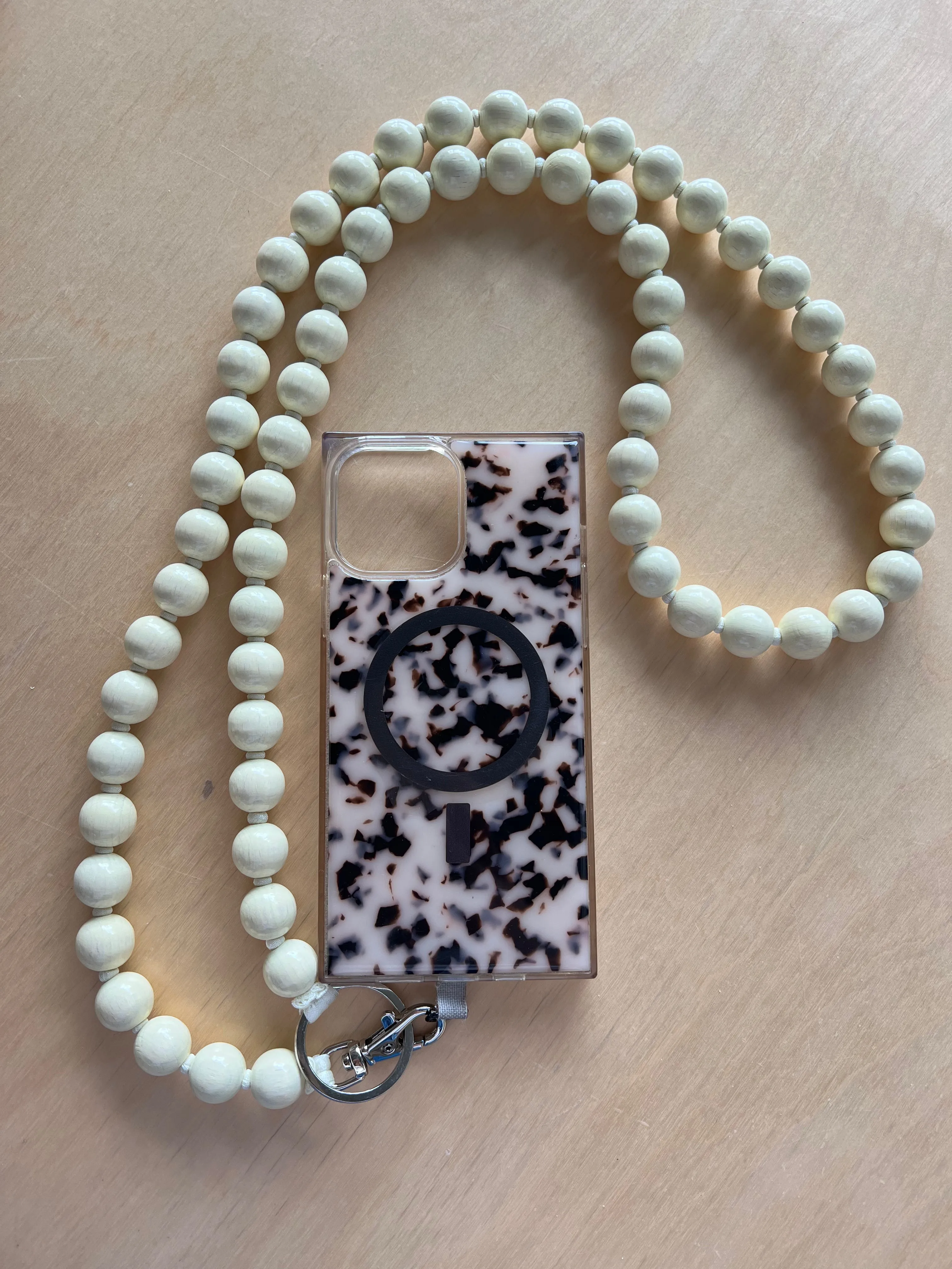 Big Perlen Phone Necklace | Ina Siefart