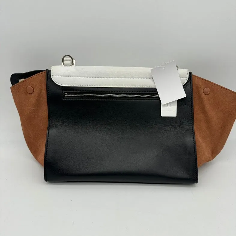 Celine Tricolor Leather Shoulder Bag Medium