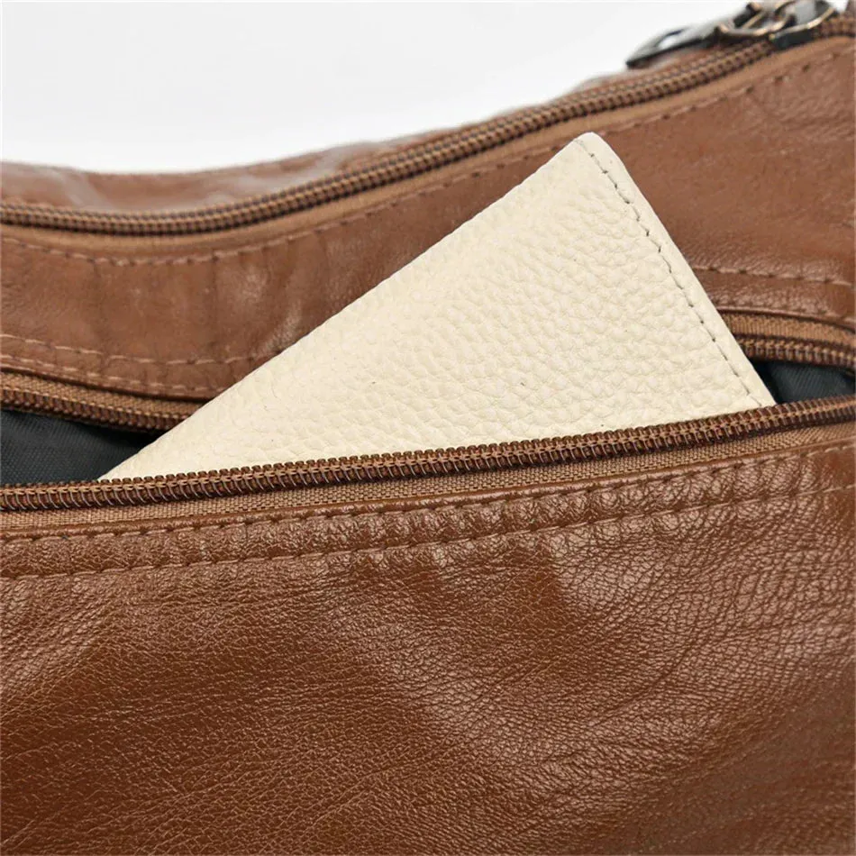 Claudia | Vintage Charm Soft Zip Bag
