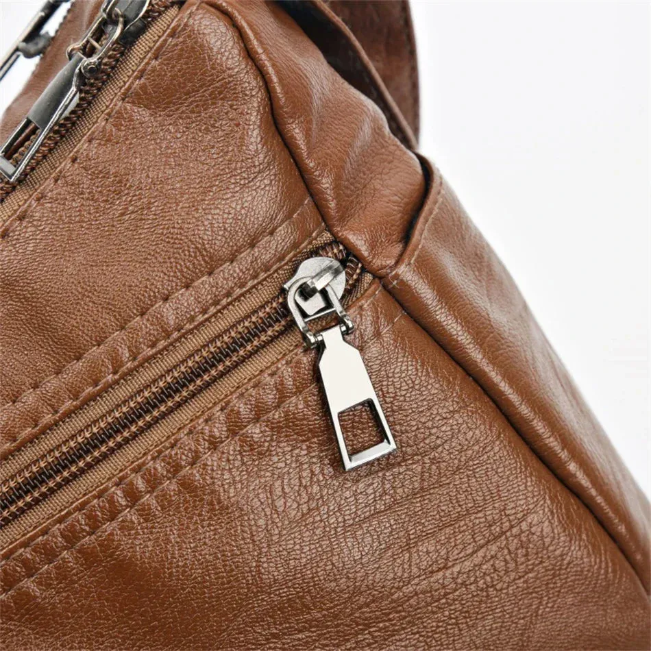 Claudia | Vintage Charm Soft Zip Bag