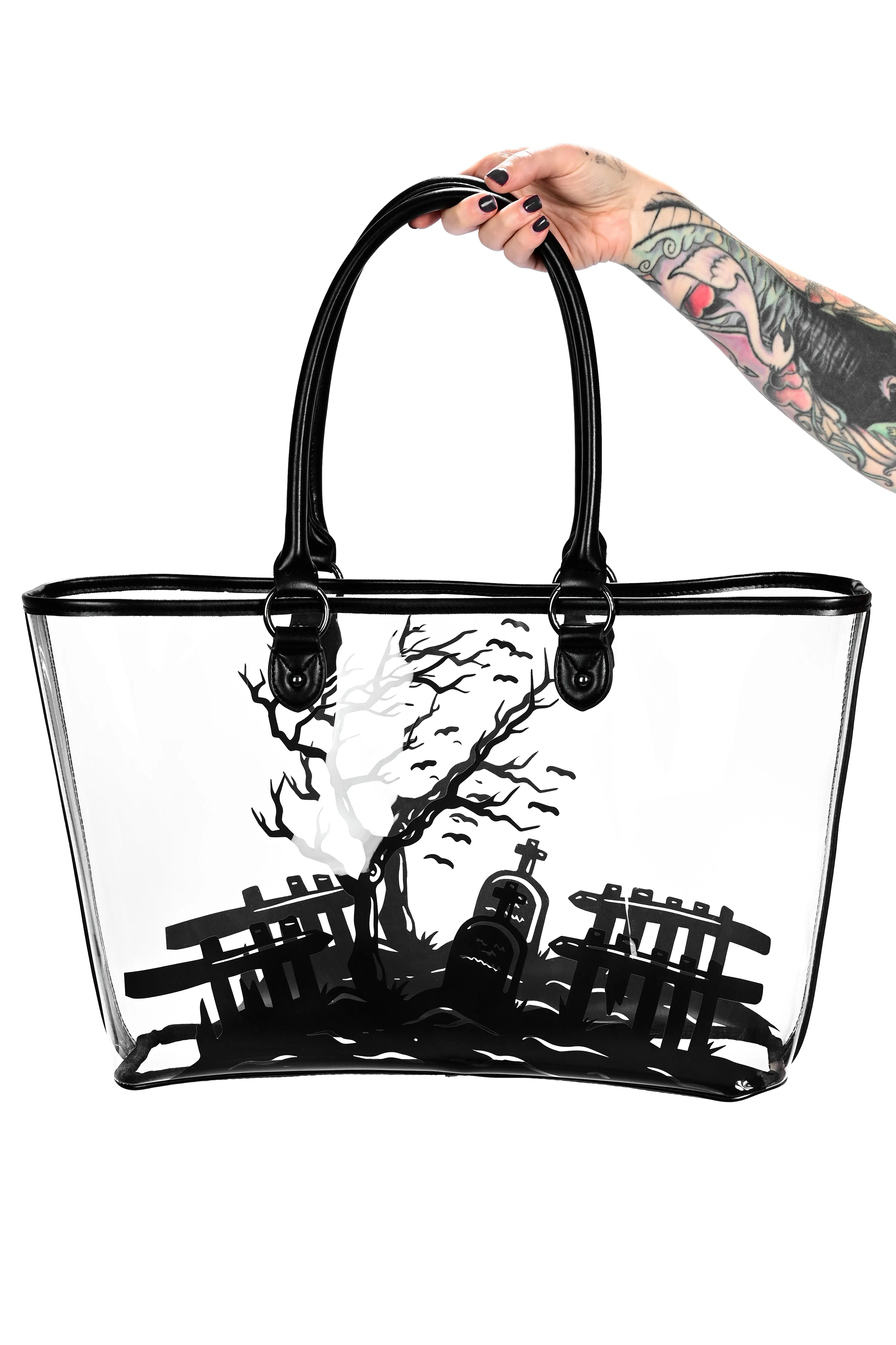 Clear Graveyard Tote