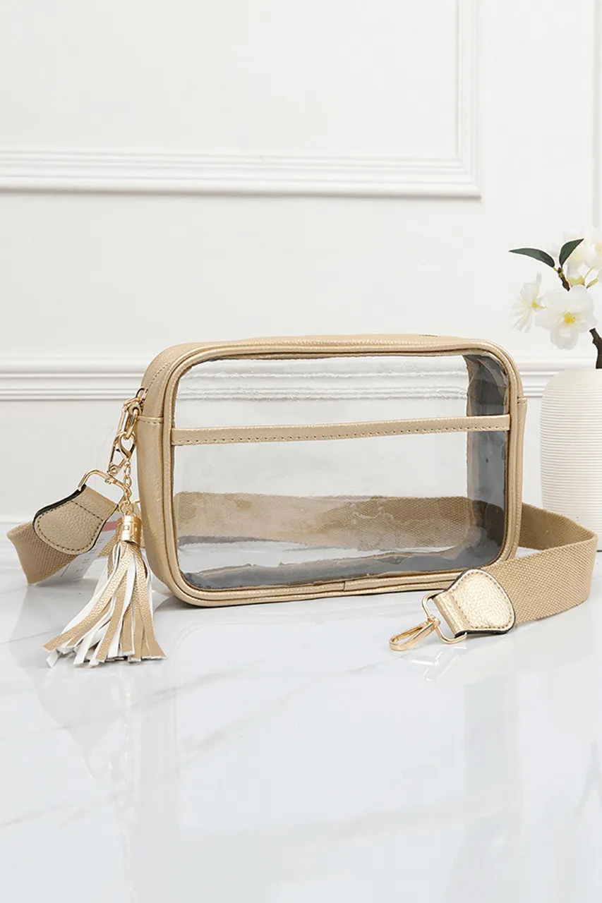 Clear Stadium Approved Camera Bag/Crossbody (add'l options available)