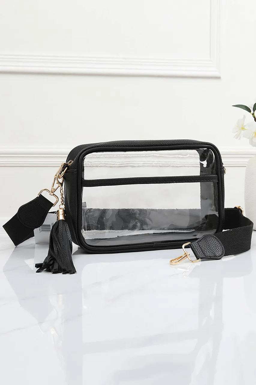 Clear Stadium Approved Camera Bag/Crossbody (add'l options available)