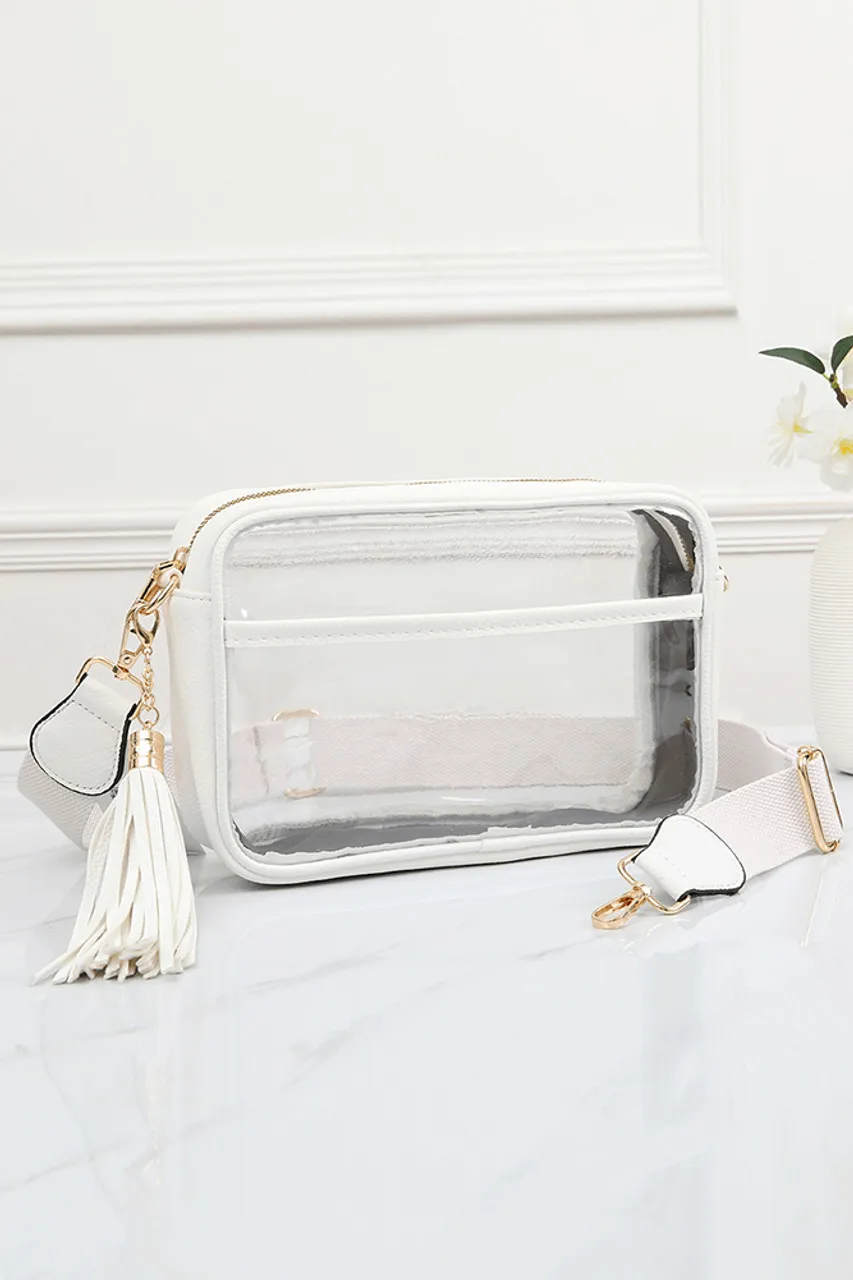 Clear Stadium Approved Camera Bag/Crossbody (add'l options available)