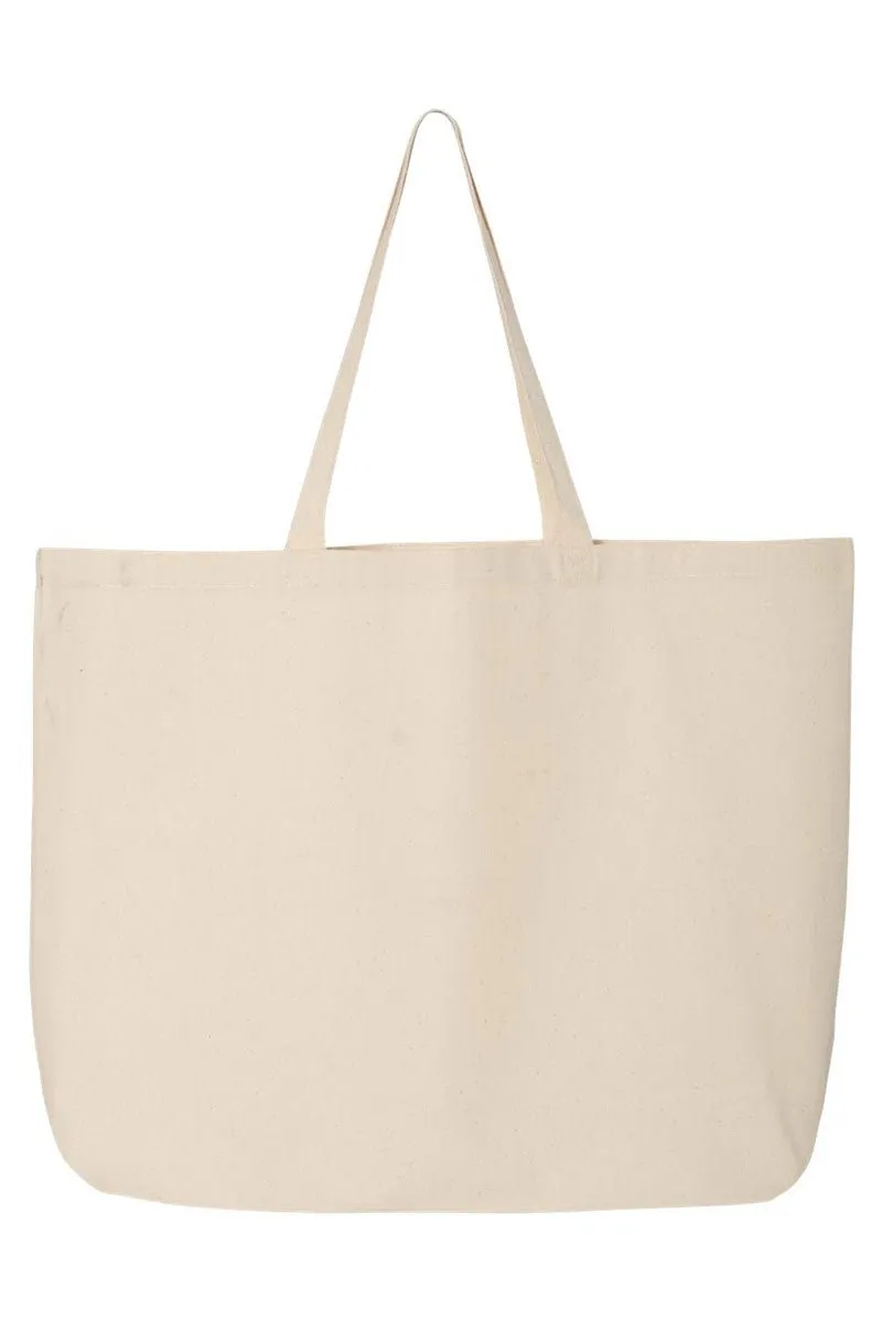 Colorblock Hope In Christ Canvas Jumbo Tote