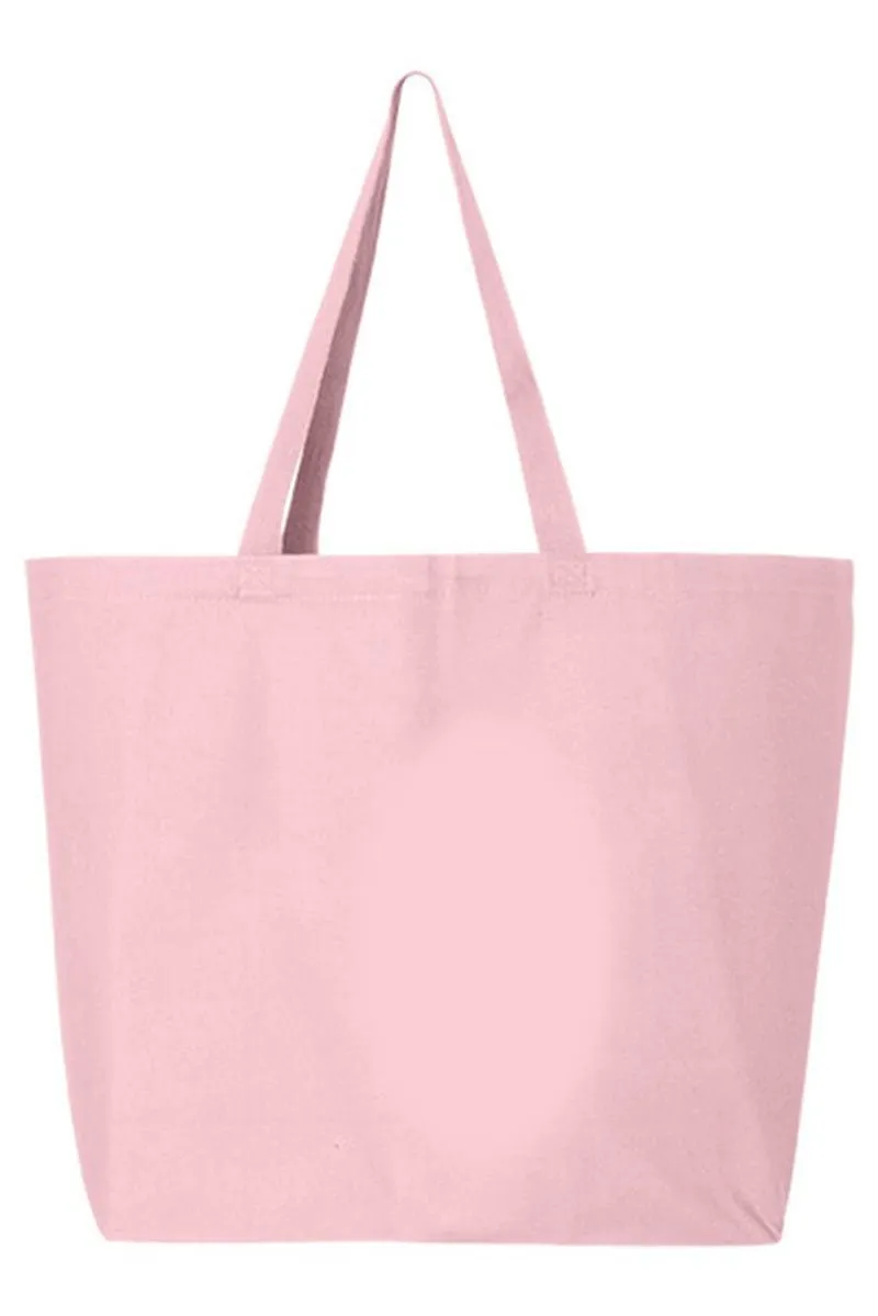 Colorblock Hope In Christ Canvas Jumbo Tote