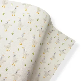 CUTE LITTLE GOOSE PREMIUM FAUX LEATHER FABRICS