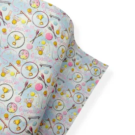 GYMNASTICS TIME PREMIUM FAUX LEATHER FABRICS