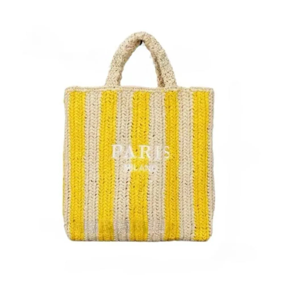 Handwoven Straw Summer Shoulder Bag for Women – Spacious Hollow Out Design, Perfect for Summer Beach Vacations & Casual Outings