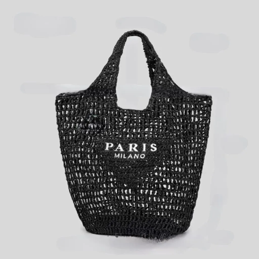Handwoven Straw Summer Shoulder Bag for Women – Spacious Hollow Out Design, Perfect for Summer Beach Vacations & Casual Outings