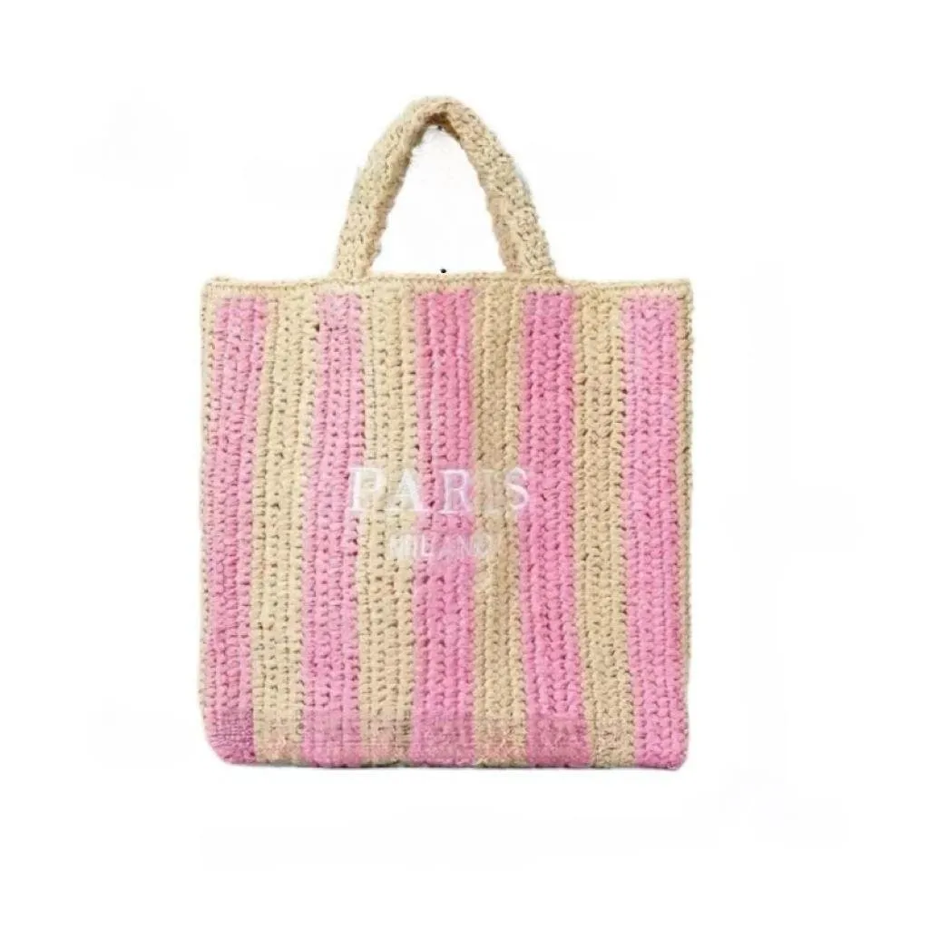 Handwoven Straw Summer Shoulder Bag for Women – Spacious Hollow Out Design, Perfect for Summer Beach Vacations & Casual Outings