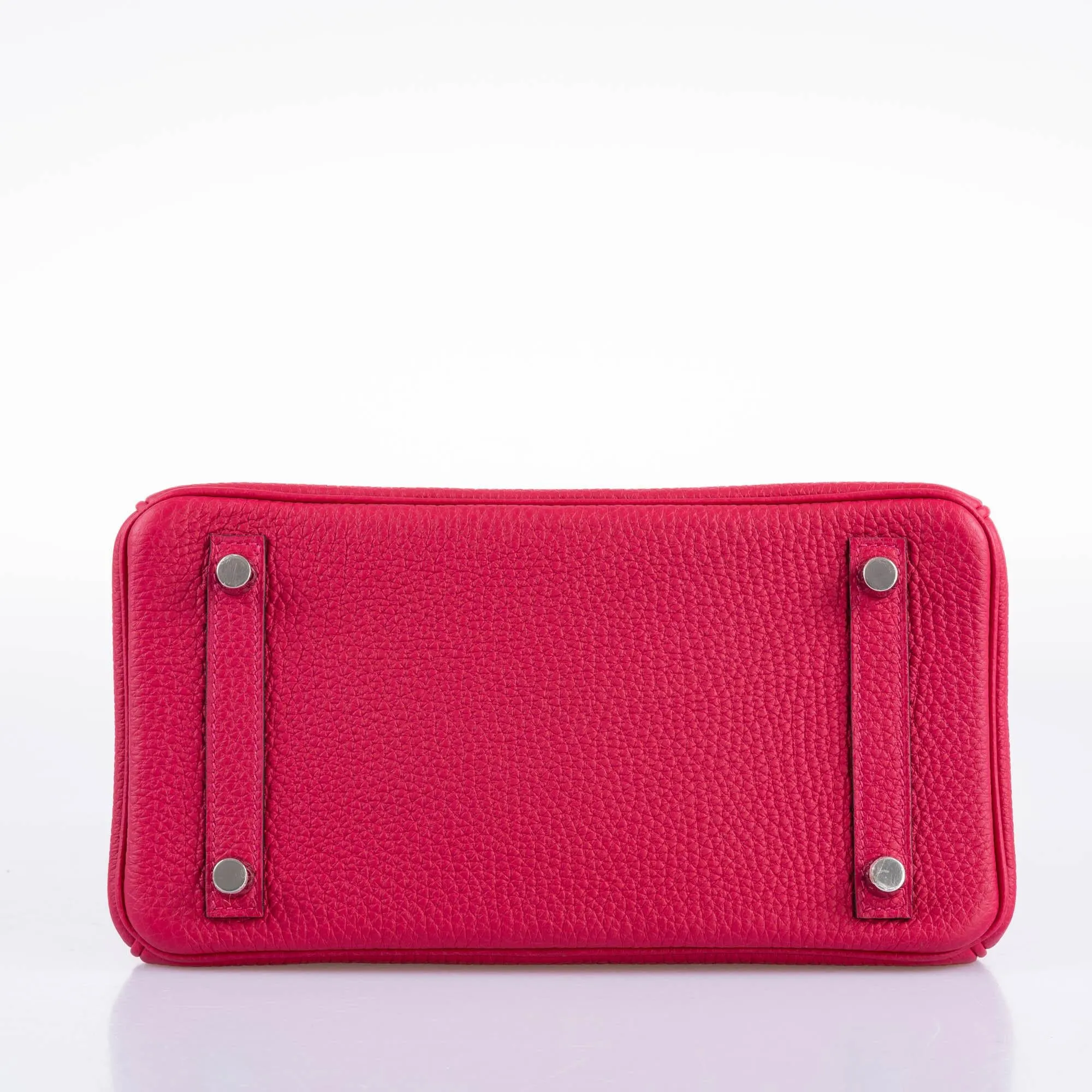 Hermès Birkin Touch 25 Framboise Togo & Matte Alligator Palladium Hardware - 2021, Z