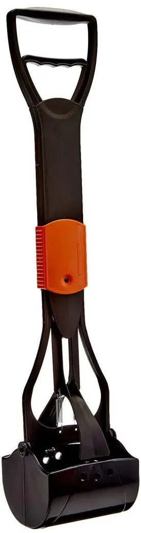 Jacky Treats Jaw Clamp Poop, Litter Scooper (26-Inch) for Large Dogs, Small Dogs, Puppies, Cats (Colour May Vary)