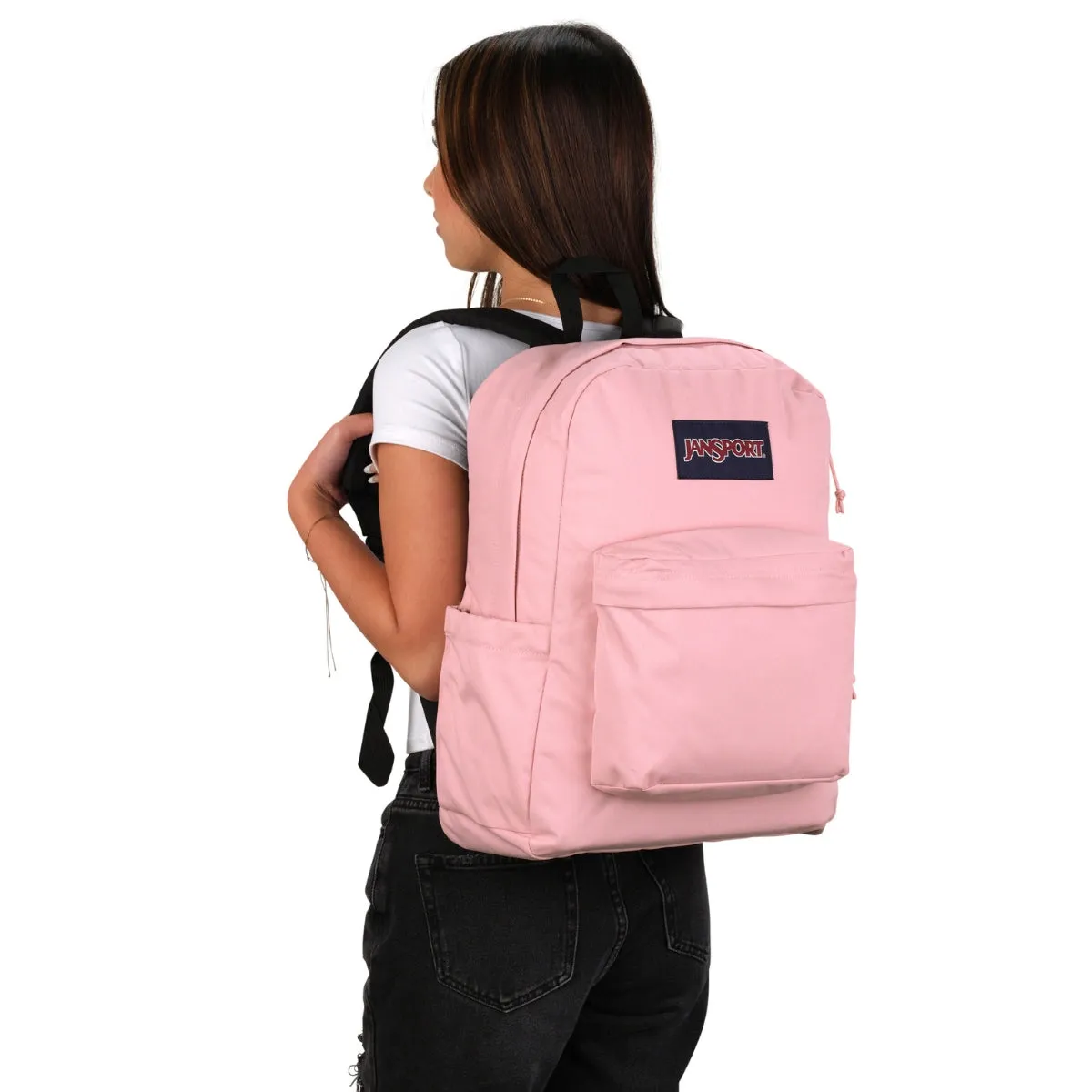 Jansport Superbreak Plus in Misty Rose