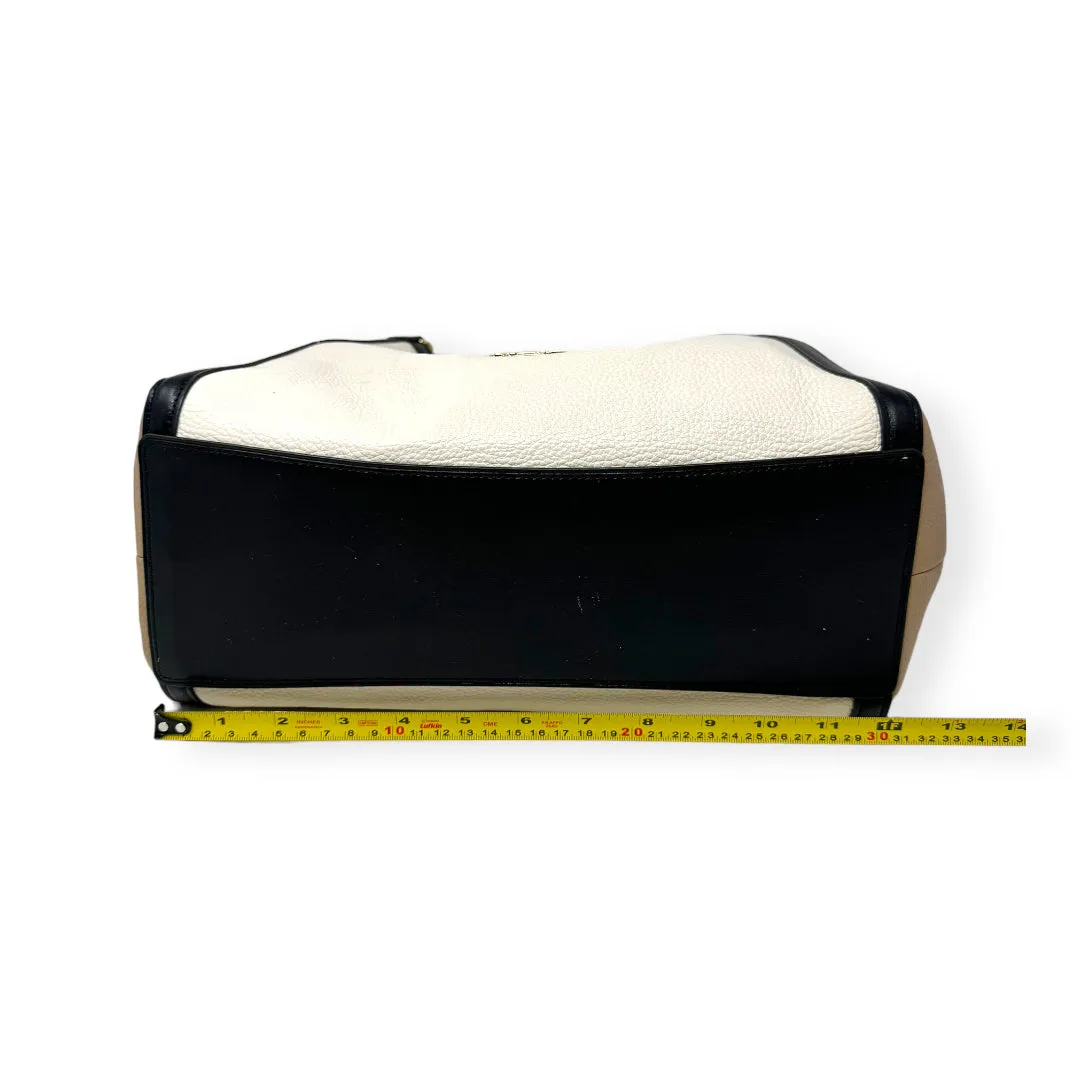 Kristy Leather Shoulder Bag in Colorblock By Coach  Size: Medium