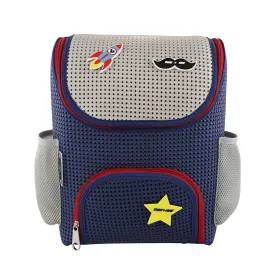 Light   Nine American Blue Student Backpack