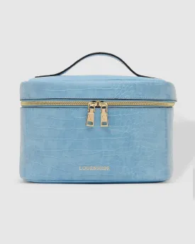 Madrid Beauty Case Croc Chambray