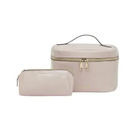 Madrid Bonnie Croc Cosmetic Set | Baby Pink