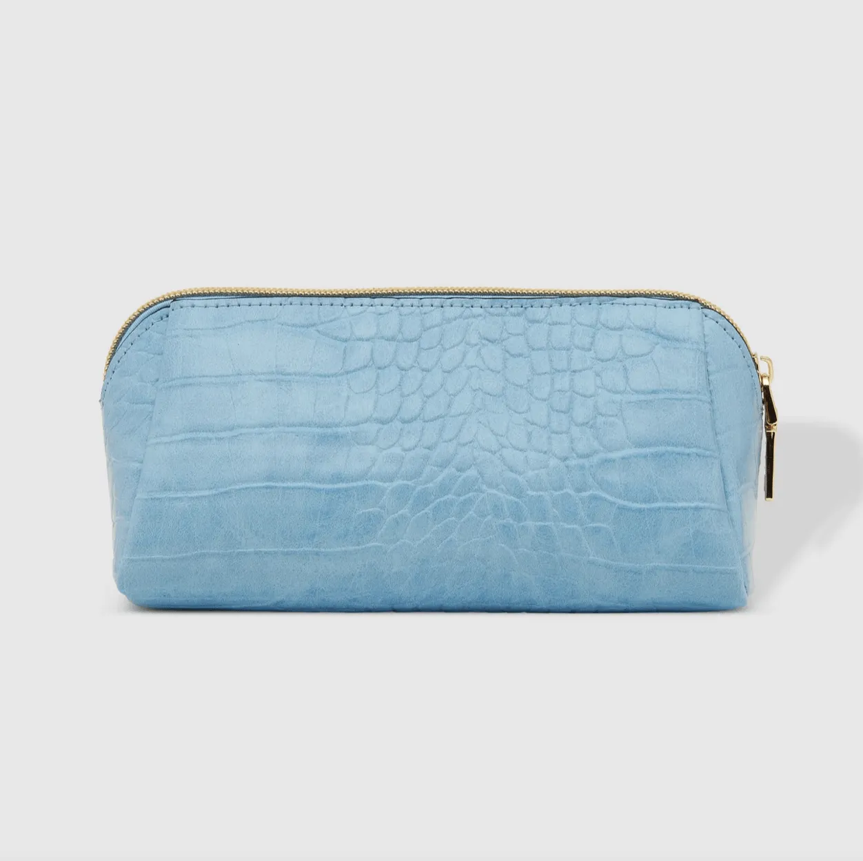 Madrid Bonnie Croc Cosmetic Set | Chambray