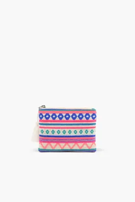Multi Handwoven Jacquard Coin Bag