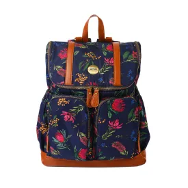 OiOi Nappy Backpack - Floral Botanical
