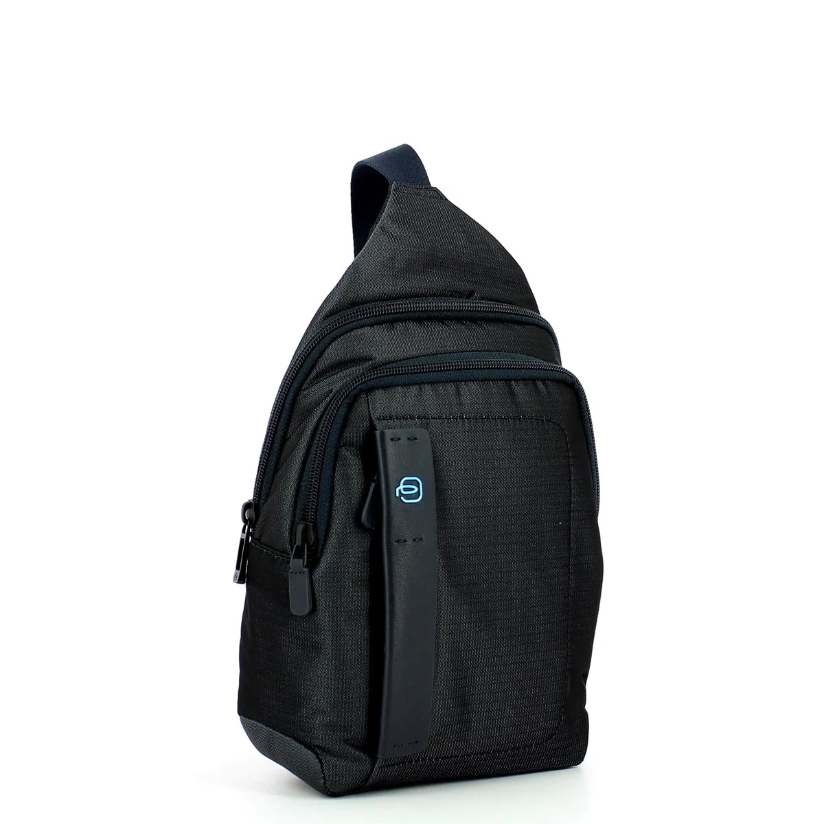 Piquadro - iPad®mini mono sling bag P16 - CA4177P16 - CHEVRON/BLU