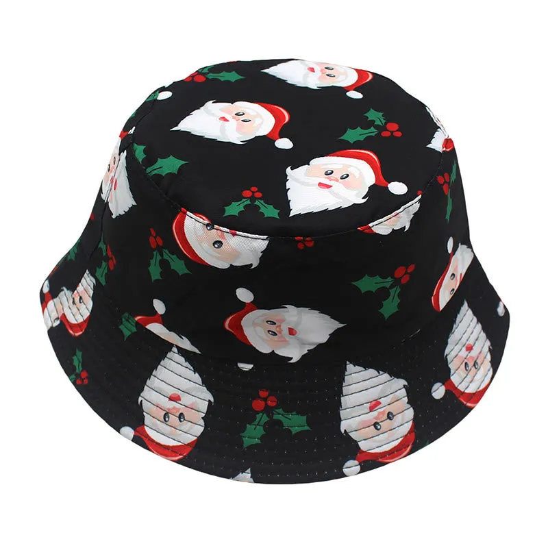 Plus Size Christmas Elements Bucket Hat