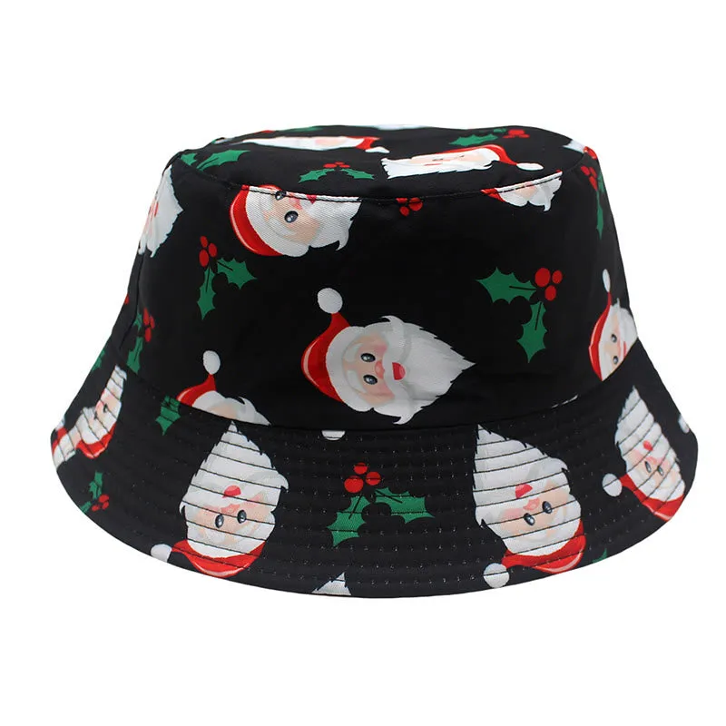 Plus Size Christmas Elements Bucket Hat