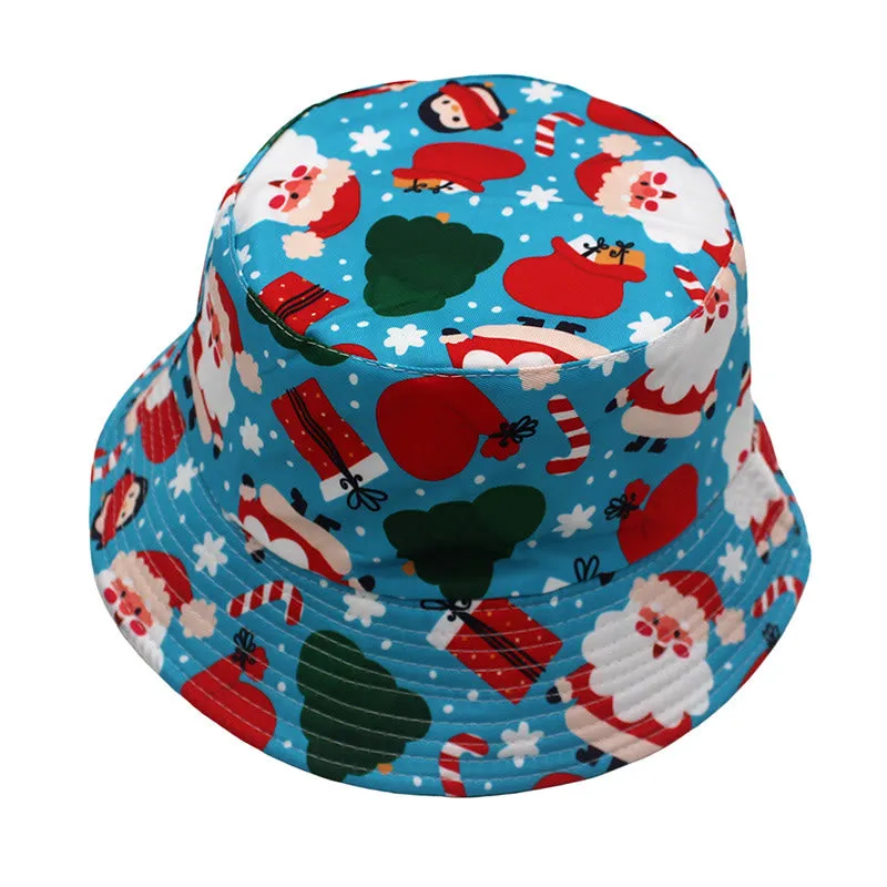 Plus Size Christmas Elements Bucket Hat