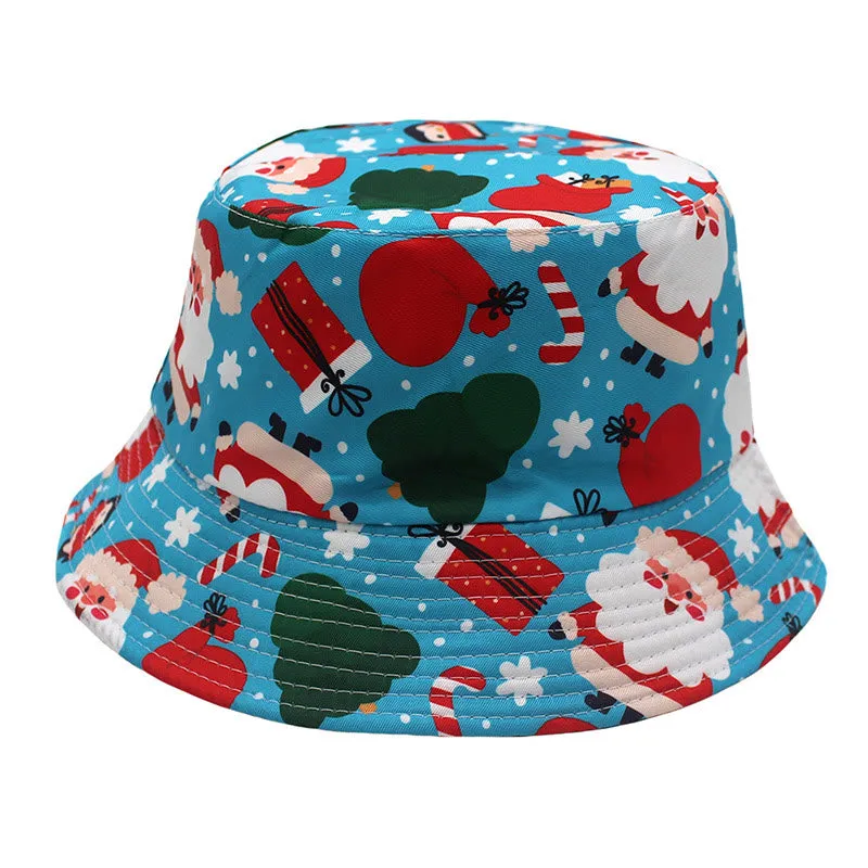 Plus Size Christmas Elements Bucket Hat