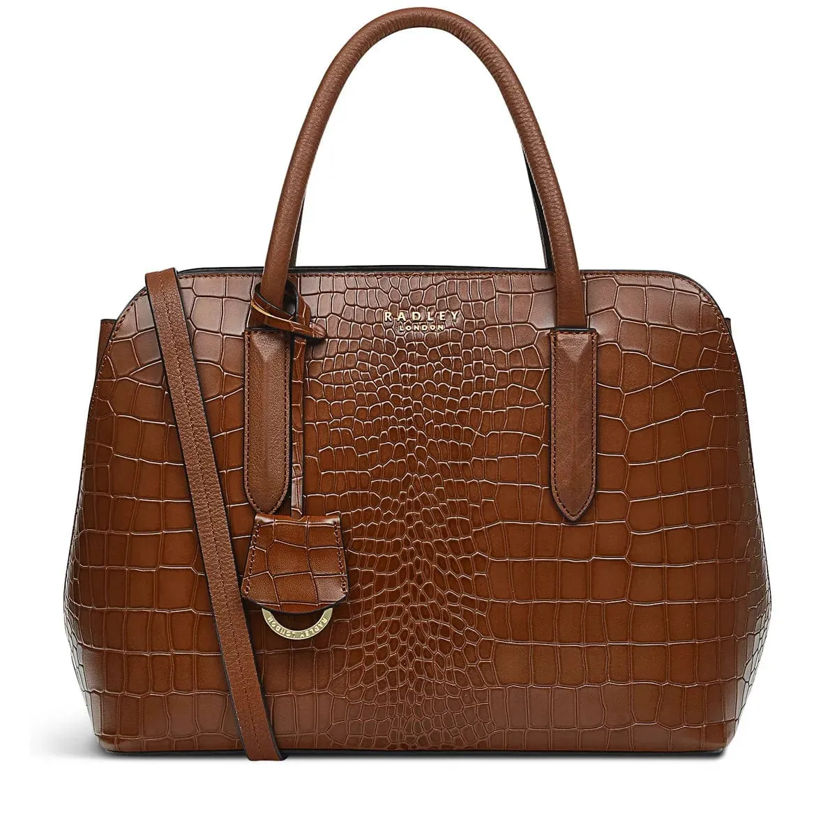 Radley Liverpool Street 2.0 Faux Croc in Brown