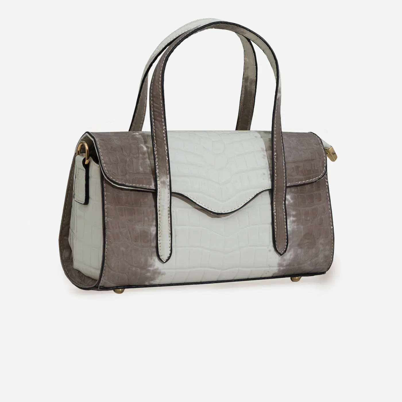 Shelby Croc Shoulder Gerald Bags