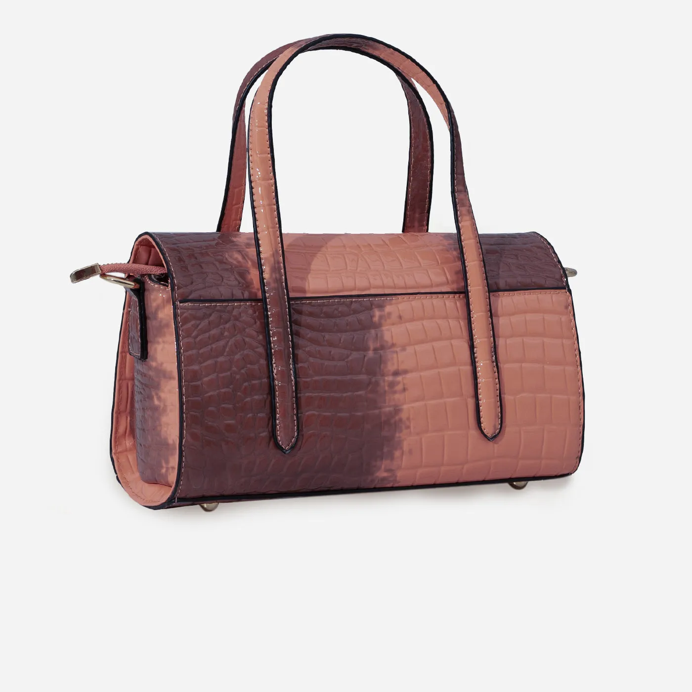 Shelby Croc Shoulder Gerald Bags