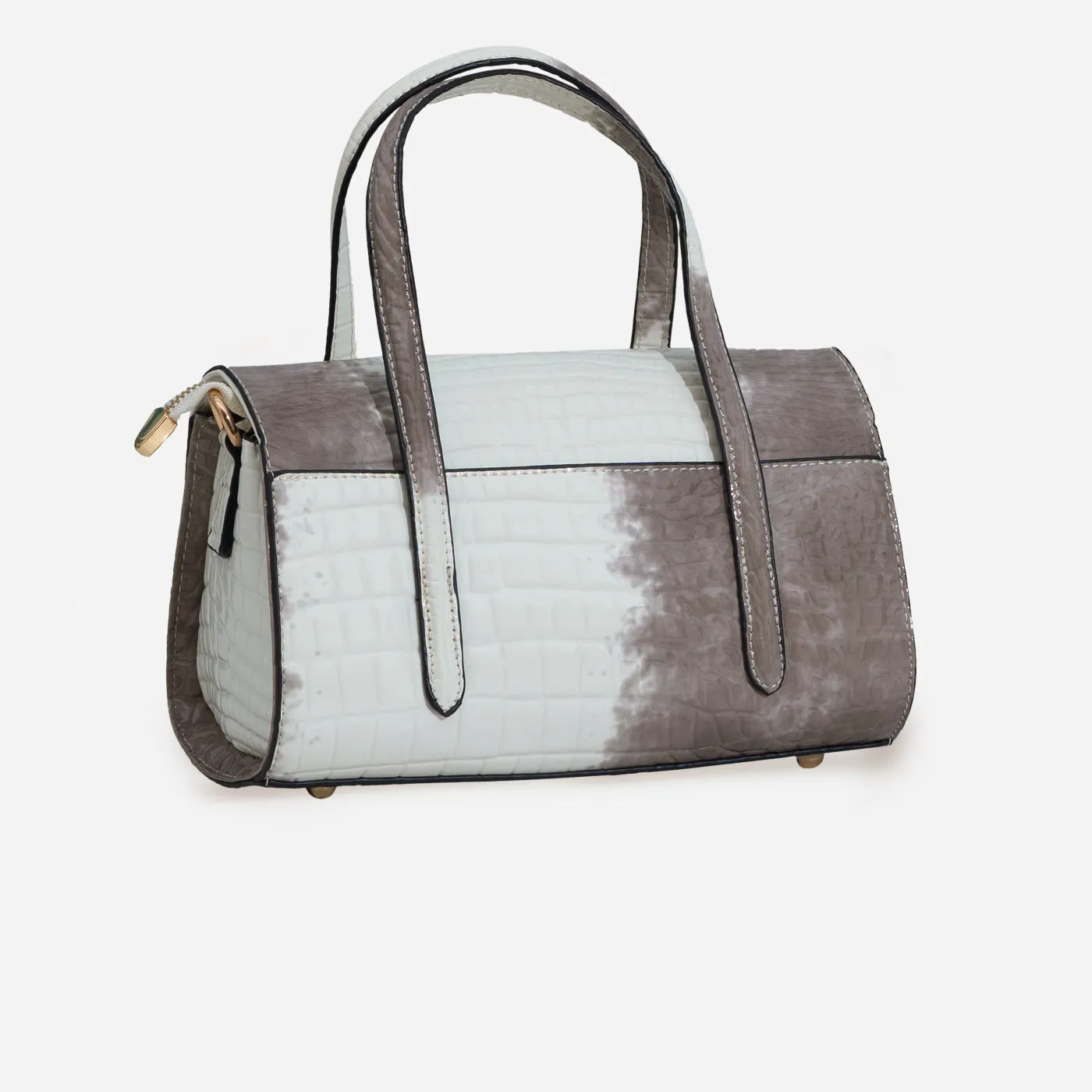 Shelby Croc Shoulder Gerald Bags